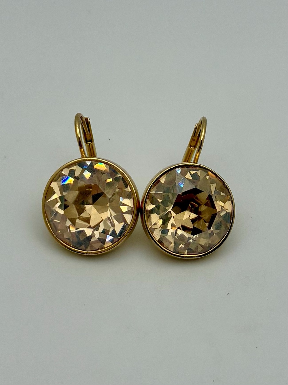 Swarovski Bella golden shadow Earrings